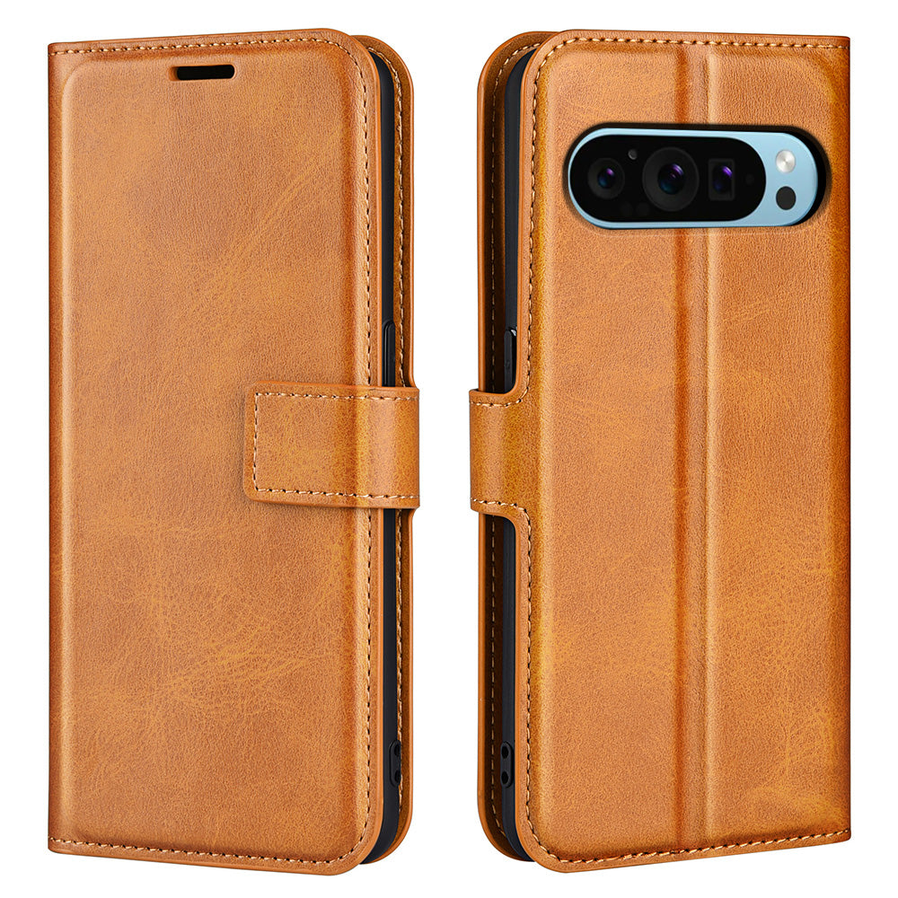 For Google Pixel 9 PU Leather Case Anti-scratch Calf Texture Phone Protective Cover For Google Pixel 9 PU Leather Case Anti-scratch Calf Texture Phone Protective Cover